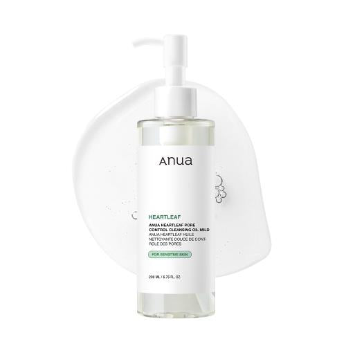 Anua - Huile Nettoyante Douce Contrôle des Pores à l'Extrait de Heartleaf - 200ml