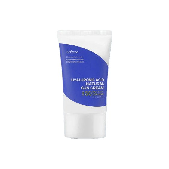Isntree – Crème Solaire Naturelle à l'Acide Hyaluronique SPF50+ – 50ml