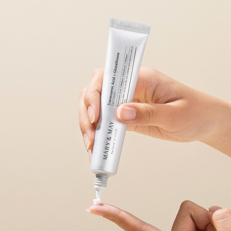 Mary&May - Crème Contour des Yeux à l'Acide Tranexamique et Glutathion - 30ml