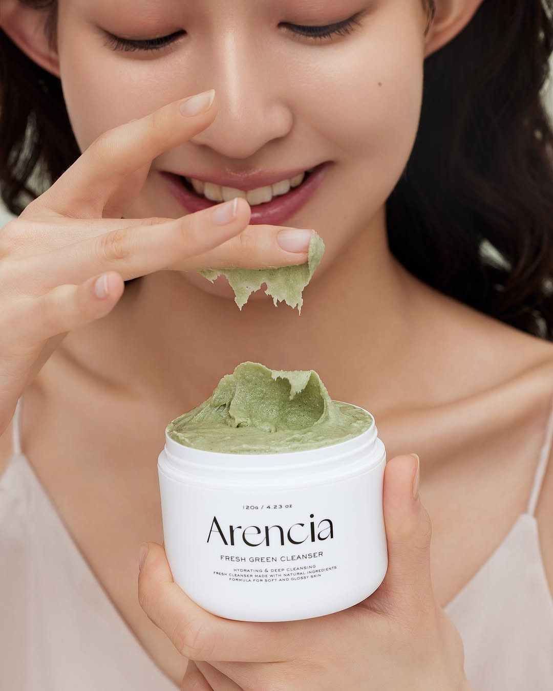 Arencia  - Nettoyant Visage Mochi au Riz Frais - 120g