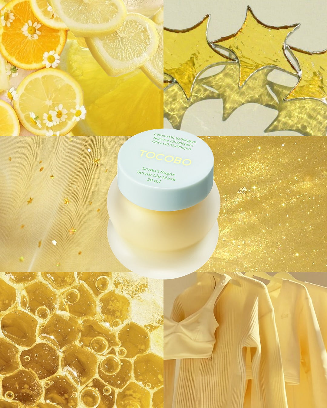 Tocobo – Masque Exfoliant au Sucre de Citron pour Lèvres – 20ml