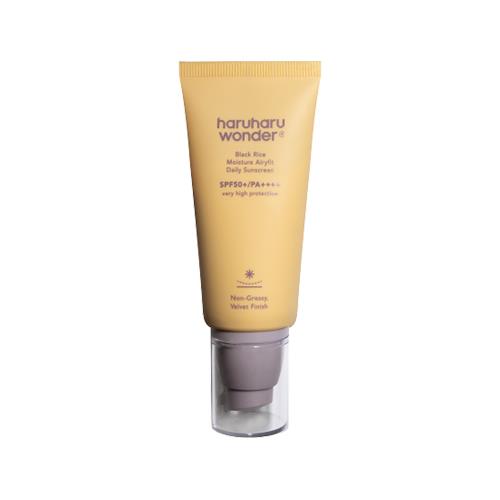 Haruharu Wonder – Crème Solaire Hydratante Légère au Riz Noir SPF50+  – 50ml