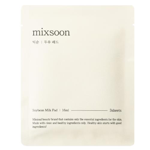 Mixsoon – Pad hydratants au Lait de Soja – Sachet de 3 pads