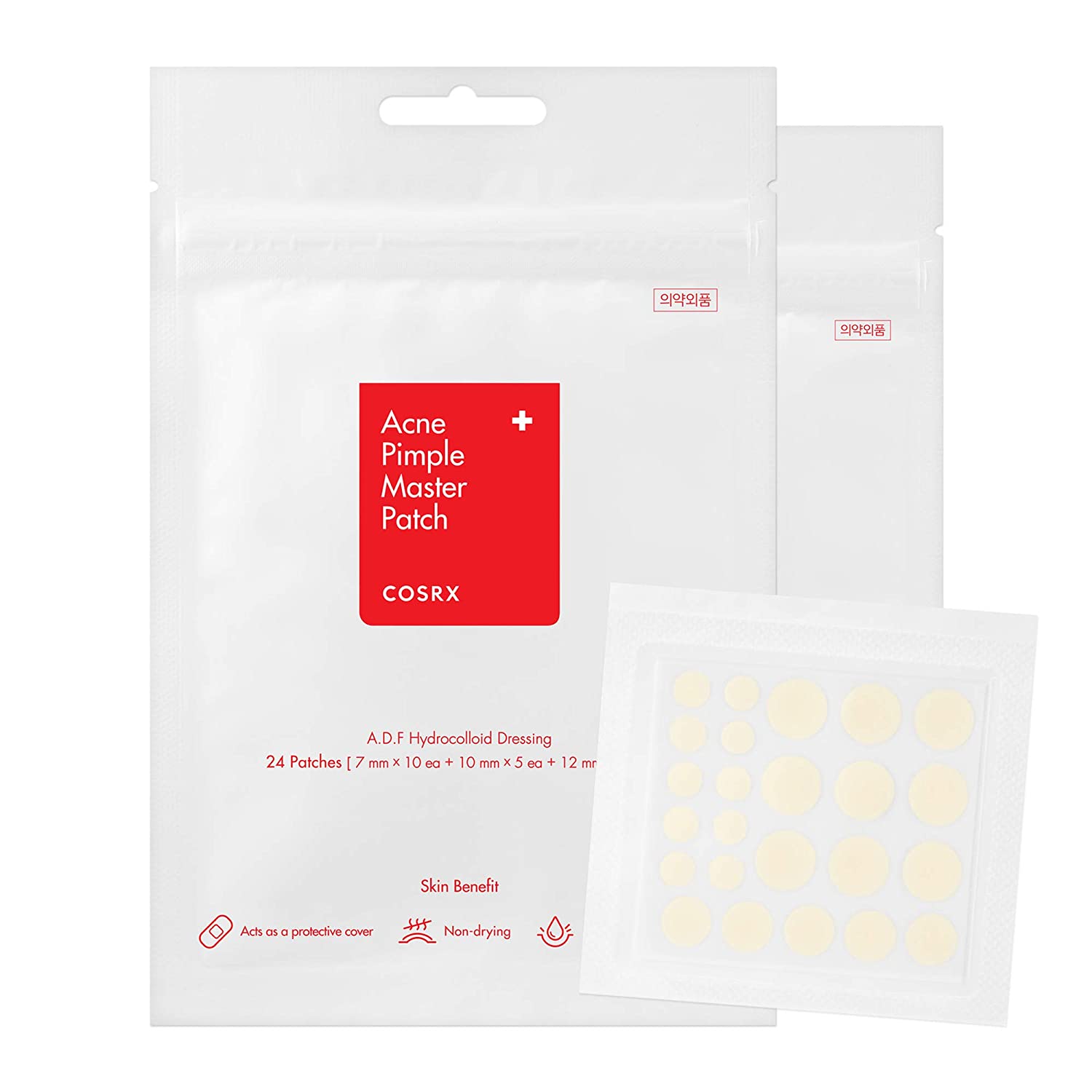 Cosrx – Patchs Anti-Acné Pimple Master – 24 Patchs
