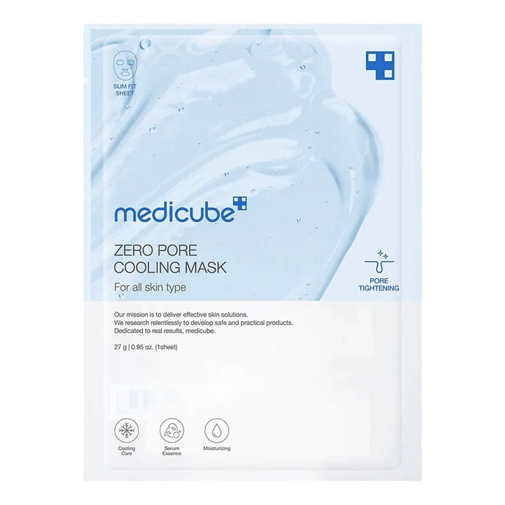 Medicube – Masque Fraîcheur Réducteur de Pores ZERO PORE COOLING MASK – 1 pièce