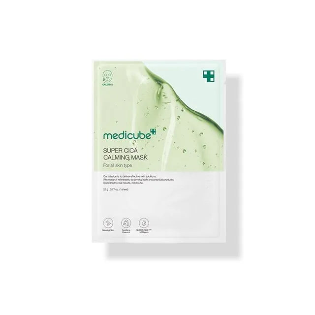 Medicube – Masque Apaisant Super Cica – 1 unité
