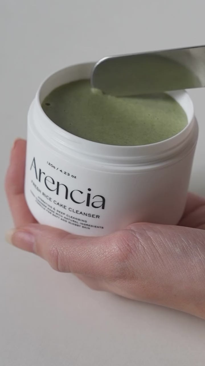 Arencia  - Nettoyant Visage Mochi au Riz Frais - 120g