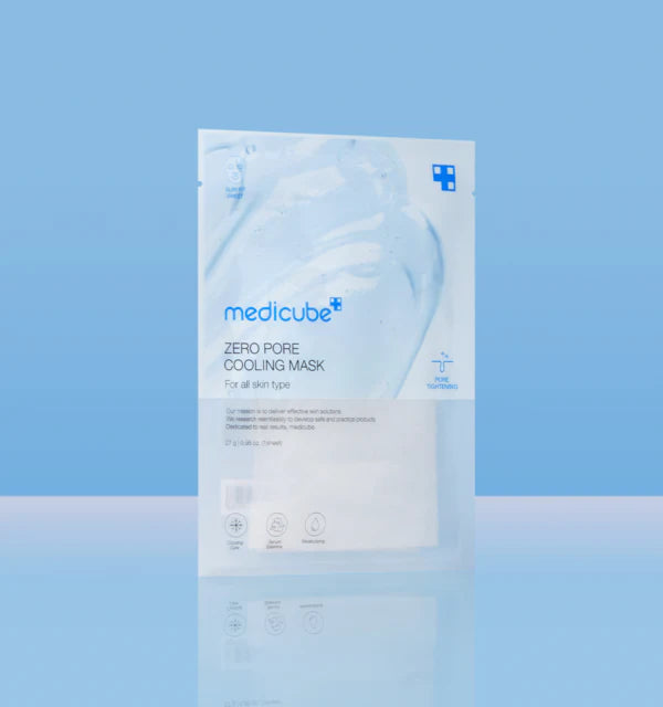 Medicube – Masque Fraîcheur Réducteur de Pores ZERO PORE COOLING MASK – 1 pièce
