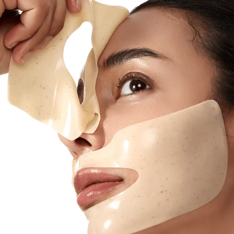 Anua – Masque Hydrogel Hydratant et Éclat Collagène Riz 70 – 1 pièce